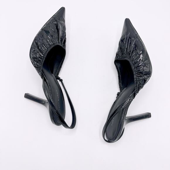 Tory Burch Runway Slingback Pump In Perfect Black - Picture 9 of 11